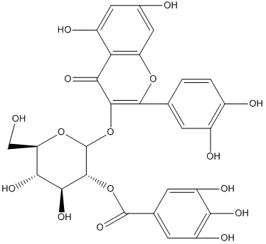 2-o-没食子酰基金丝桃苷(53209-27-1)