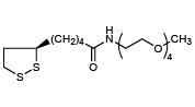 (r)-n-(3,6,9,12-四氧杂十三烷基)-α-硫辛酰胺