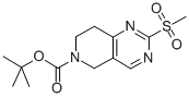 6-boc-2-甲砜基-5,6,7,8-四氢吡啶并[4,3-c]嘧啶