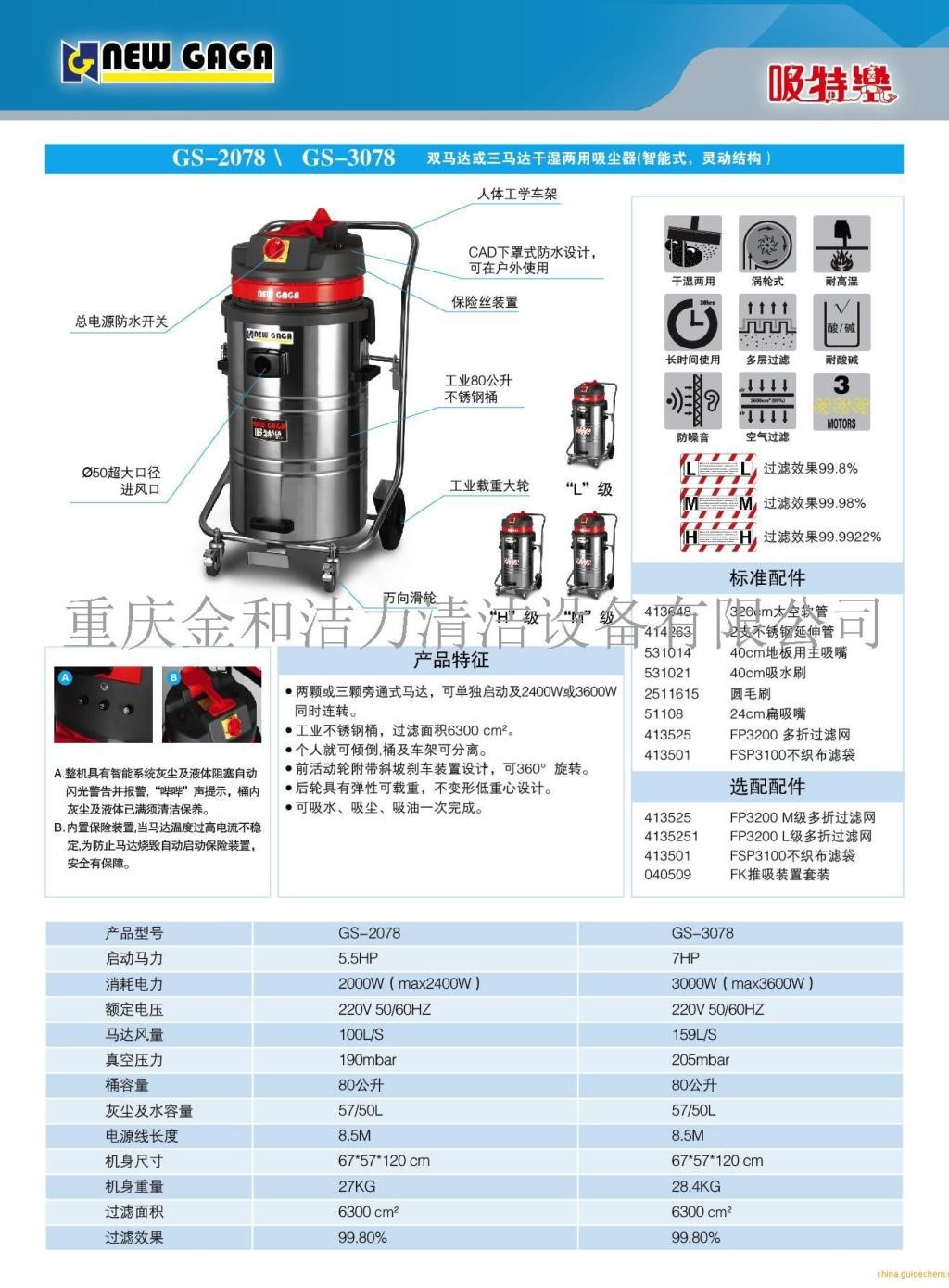 重庆工业吸尘器哪家好\/金和洁力 品牌:吸特乐 -