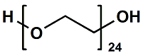 产品 化学试剂  生化与分子生物试剂  ho-peg24-oh,二十四聚乙二醇 价