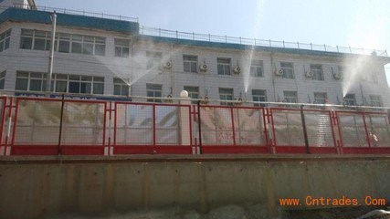 新疆工地围挡塔吊除尘喷淋系统厂家直销