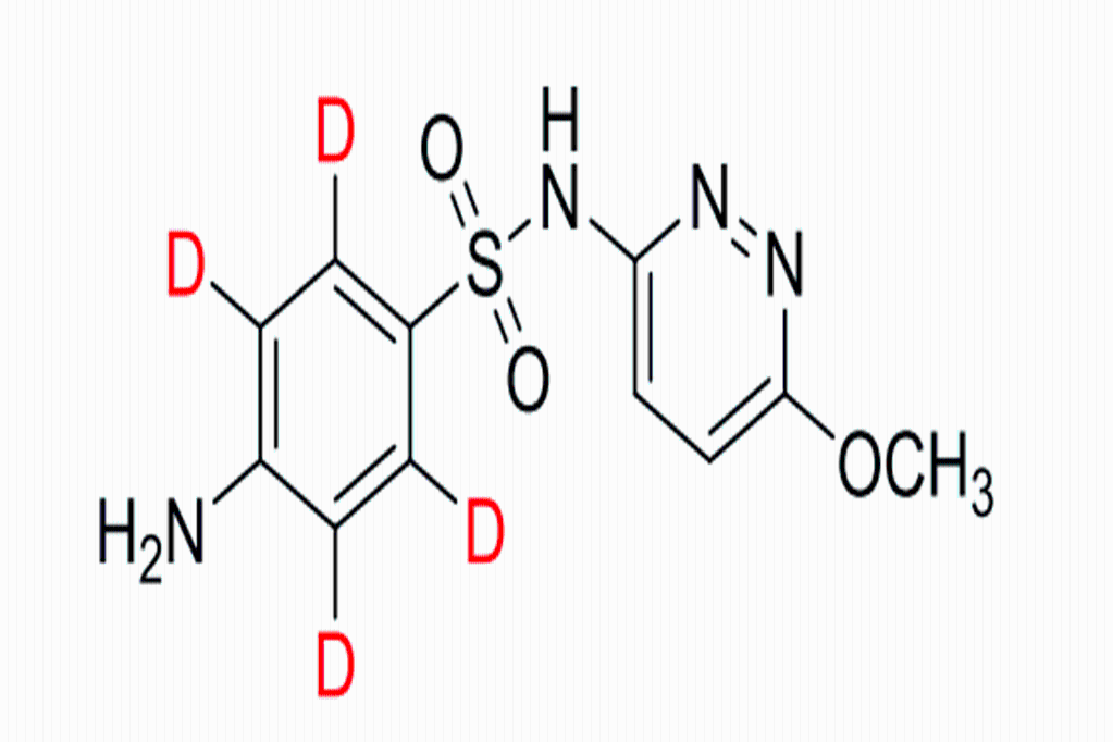 实验试剂现货供应 磺胺甲氧哒嗪-d4 cas号:80-35-3