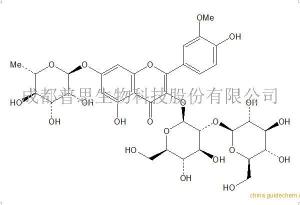 山柰酚-3-槐二糖-7-鼠李糖苷