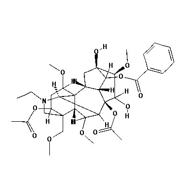 乙酰乌头碱 acetylaconitine