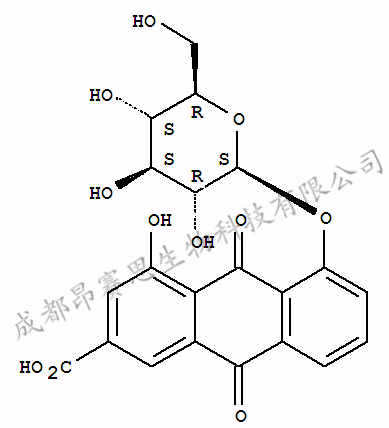 大黄酸8o葡萄糖苷