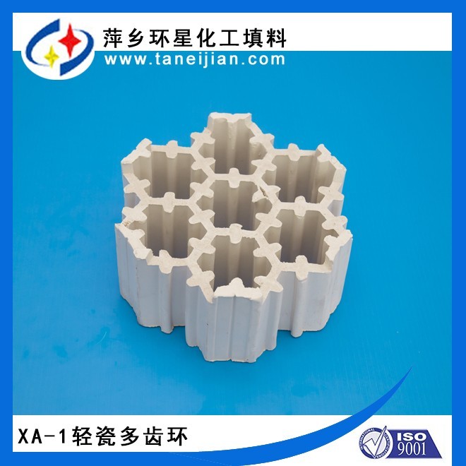 焦化脱硫塔轻瓷填料XA-1型轻瓷填料的拆除和安装方法介绍