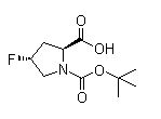 N-叔丁氧羰基-反式-4-氟-L-脯氨酸
