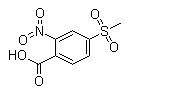 邻硝基对甲砜基苯甲酸