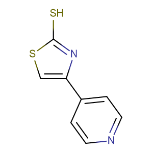 2-巯基-4-(4-吡啶基)噻唑 CAS号：77168-63-9 现货优势供应