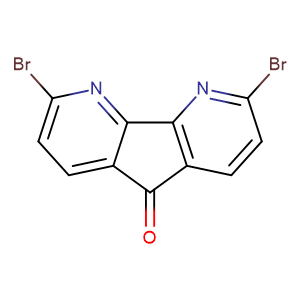 3,6-二溴-4,5-氮杂芴-9-酮 CAS号：1520015-41-1 