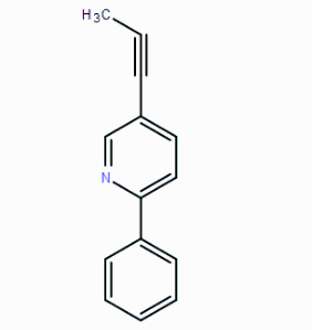 2-phenyl-5-(prop-1-yn-1-yl)pyridine