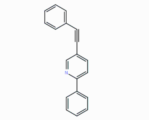 2-phenyl-5-(phenylethynyl)pyridine