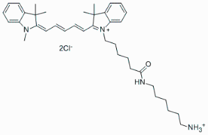 Cyanine5 amine，1807529-70-9，Cy5氨基，Cy5 amine 产品图片