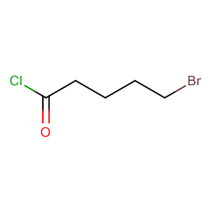 CAS号：4509-90-4； 5-溴戊酰氯 ；5-Bromovaleryl chloride