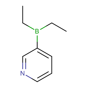 二乙基(3-吡啶基)  ；diethyl(3-pyridyl)borane CAS号：89878-14-8 现货优势供应
