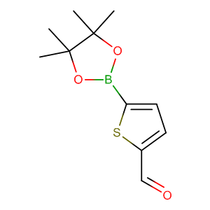 5-醛基-2-噻吩硼酸频哪醇酯 CAS号：1040281-83-1 现货优势供应