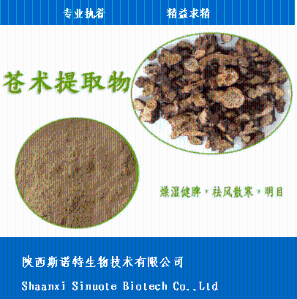 苍术提取物 10：1 喷雾干燥 **