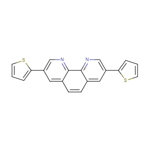 3,8-(双-2-噻吩基)-1,10-菲咯啉3,8-Di(thien-2-yl)-1,10-phenanthroline  CAS号：753491-32-6 现货优势供应