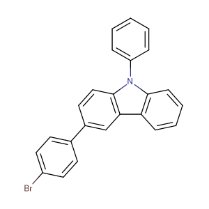 3-（4-溴苯基）-9-苯基咔唑 CAS:1028647-93-9 现货优势供应