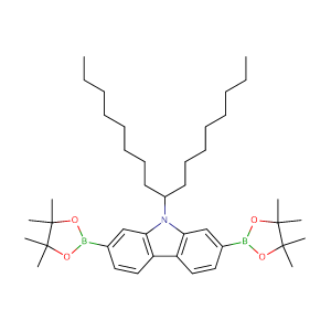 9-(1-辛基壬基)咔唑-2,7-双(硼酸频哪醇酯) CAS号：958261-51-3 现货优势供应 科研试剂