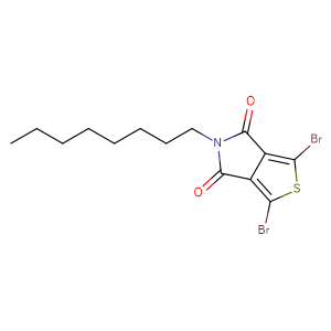 1,3-二溴-5-辛基-4H-噻吩并[3,4-C]吡咯-4,6(5H)-二酮 CAS号：566939-58-0 现货优势供应 科研试剂