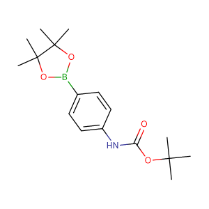4-叔丁氧羰基氨基苯硼酸频哪酯 4-(Boc-amino)benzeneboronic acid pinacol cyclic ester CAS号：330793-01-6 现货优势供应