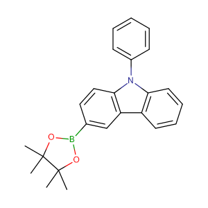 9-苯基-9H-咔唑-3-硼酸哪醇酯 CAS号：1126522-69-7 现货优势供应
