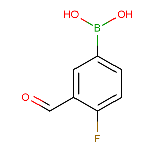 4-氟-3-甲酰苯硼酸 CAS号：374538-01-9 现货优势供应 科研试剂