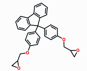 环氧基双酚芴； 9,9-二[(2,3-环氧丙氧基)苯基]芴 产品图片