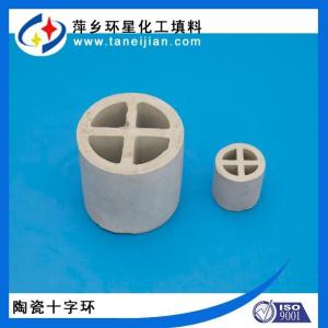 供应陶瓷十字环十字隔板环填料现货