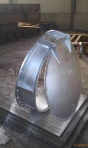 现货玻璃钢拍门1.5米复合材料拍门塑料拍门高分子钢制拍门