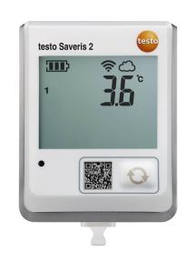 testo Saveris 2-T1 - 无线数据记录仪带显示和内置NTC温度探头
