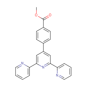 2,2':6',2''-三联吡啶-4'-(4-苯甲酸甲酯) CAS号：897037-23-9 科研试剂 优势供应