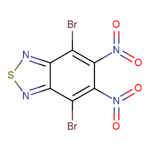 4,7-二溴-5,6-二硝基苯并[c][1,2,5]噻二唑 CAS号：76186-72-6 现货优势供应 科研试剂