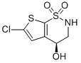 (S)-6-氯-3,4-二氢-2H-噻吩[3,2-E]-1,2-噻嗪-4-醇 1,1-二氧化氮 