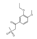 1-(3-乙氧基-4-甲氧基苯基)-2-(甲基磺酰基)乙酮