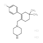 1-[[2-(4-氯苯基)-4,4-二甲基-1-环己烯-1-基]甲基]哌嗪 