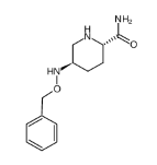 (2S,5R)-5-[(苯基甲氧基)氨基]-2-哌啶甲酰胺