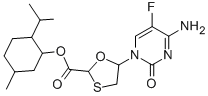 5-(4-氨基-5-氟-2-氧代-1(2H)-嘧啶)-1,3-氧硫杂环戊烷-2-甲酸 5-甲基-2-异丙基环己醇酯