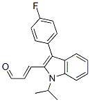 (e)-3-[3-(4-氟苯基)-1-异丙基吲哚-2-基]丙  