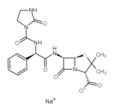 阿洛西林钠试剂级，850u/mg(37091-65-9)