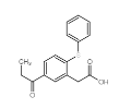 2-苯硫基-5-丙酰基苯基乙酸