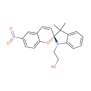 n-羟乙基-3,3-二甲基-6-硝基吲哚啉螺吡喃 cas号:16111-07-2 现货优势供应 科研产品