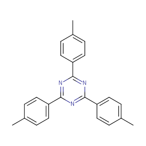 2,4,6-三对甲苯基-1,3,5-三嗪 cas号:6726-45-0 现货优势供应 科研产品