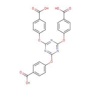 2,4,6-三(4-羧基苯氧基)-1,3,5-三嗪 cas号118803-83-1 现货优势供应 科研产品