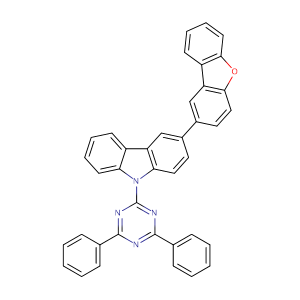 3-(2-二苯并呋喃基)-9-(4,6-二苯基-1,3,5-三嗪-2-基)-9H-咔唑