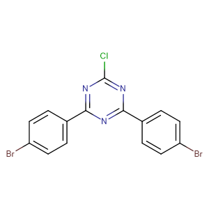 2,4-双(4-溴苯基l)-6-氯-1,3,5-三嗪 CAS号：754980-62-6 现货优势供应	