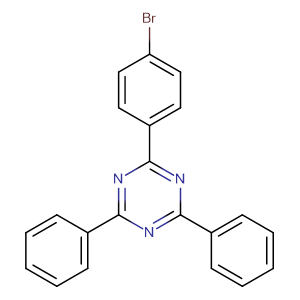 2-(4-溴苯基)-4,6-二苯基-1,3,5-三嗪 CAS:23449-08-3