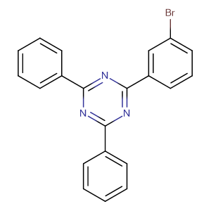 2-(3-溴苯基)-4,6-二苯基-1,3,5-三嗪 CAS:864377-31-1